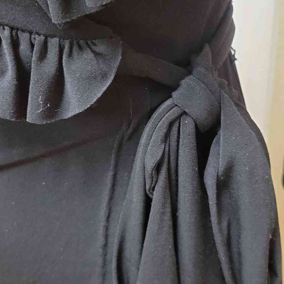 ABS Allen Schwartz 3/4 Sleeve Midi Wrap Dress - Picture 6 of 10